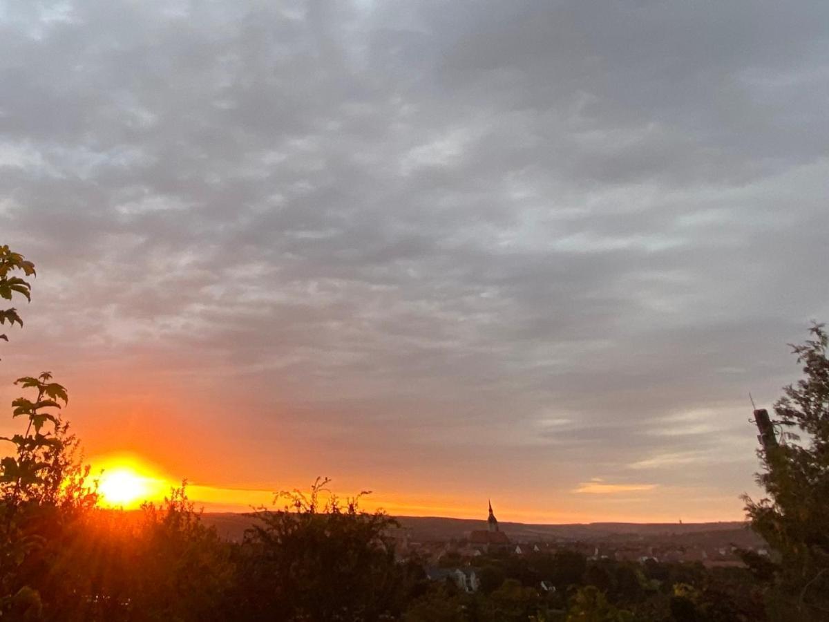 Ferienwohnung Micha'S Stadtblick Naumburg  Dış mekan fotoğraf