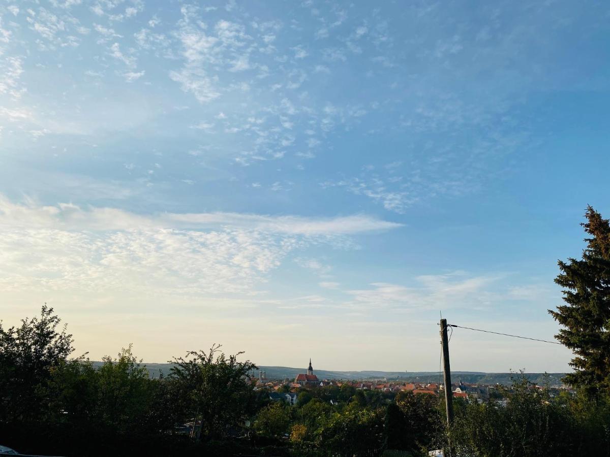 Ferienwohnung Micha'S Stadtblick Naumburg  Dış mekan fotoğraf