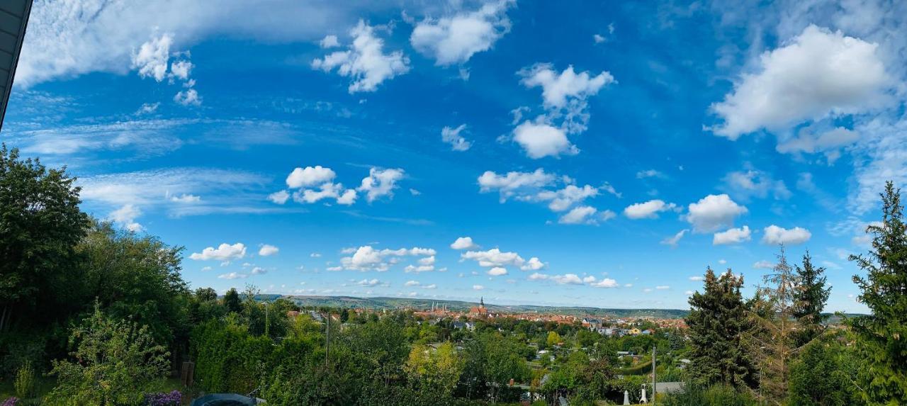 Ferienwohnung Micha'S Stadtblick Naumburg  Dış mekan fotoğraf